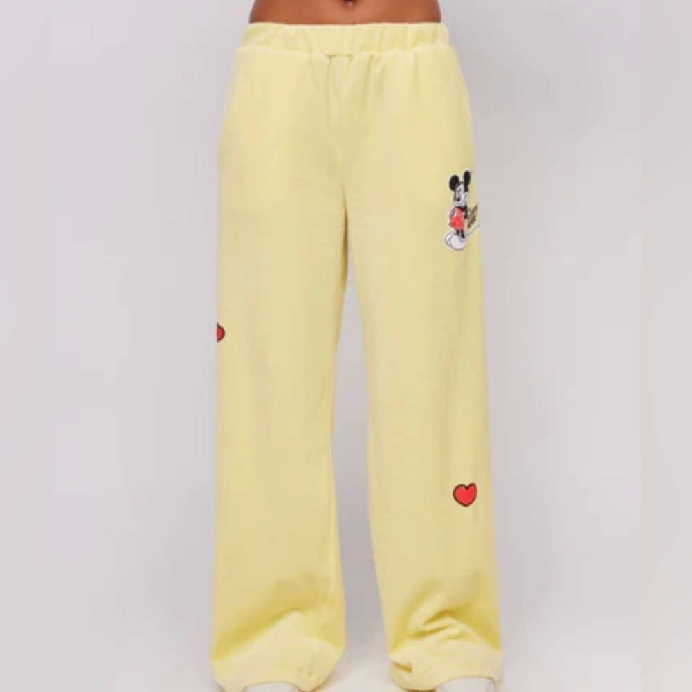 Disney Mickey Mouse Velour Pants